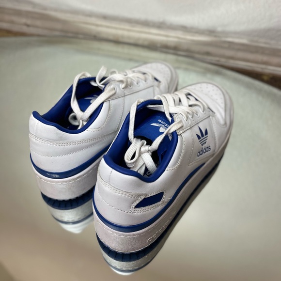 Adidas Forum Bold White Royal Blue (Women's) - Picture 7 of 11